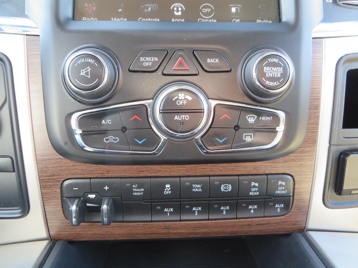 2017 MAROON /TAN RAM 3500 Laramie Mega Cab 4WD (3C63R3ML6HG) with an 6.7L V8 OHV 16V DIESEL engine, automatic transmission, located at 2630 Grass Valley Highway, Auburn, CA, 95603, (530) 508-5100, 38.937893, -121.095482 - Photo#23